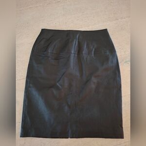 Newport News Black Pencil Skirt